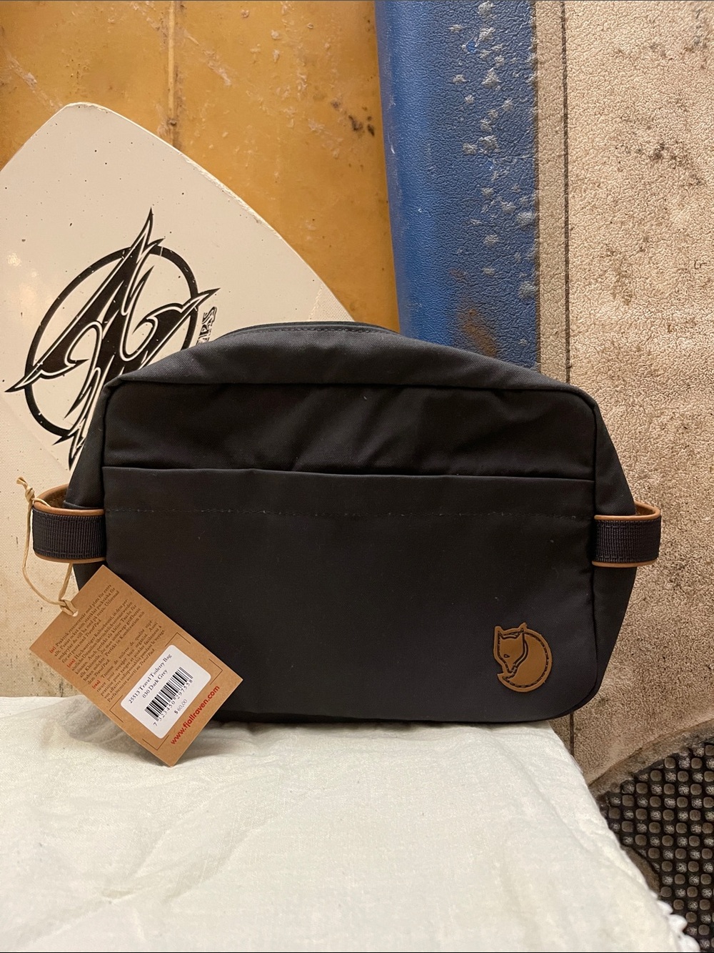 Fjallraven Travel Toiletry Bag - Dark Grey